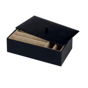 Treasure Trays ® - 4 inch black organizer box